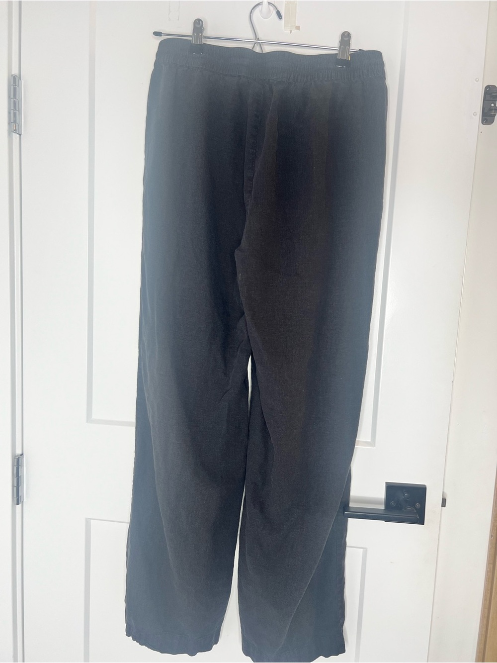 Steve Madden Black Straight-Leg Pants
